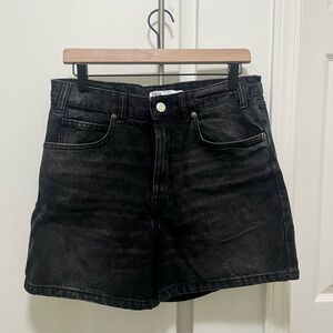 Zara Dark Wash Jean Shorts